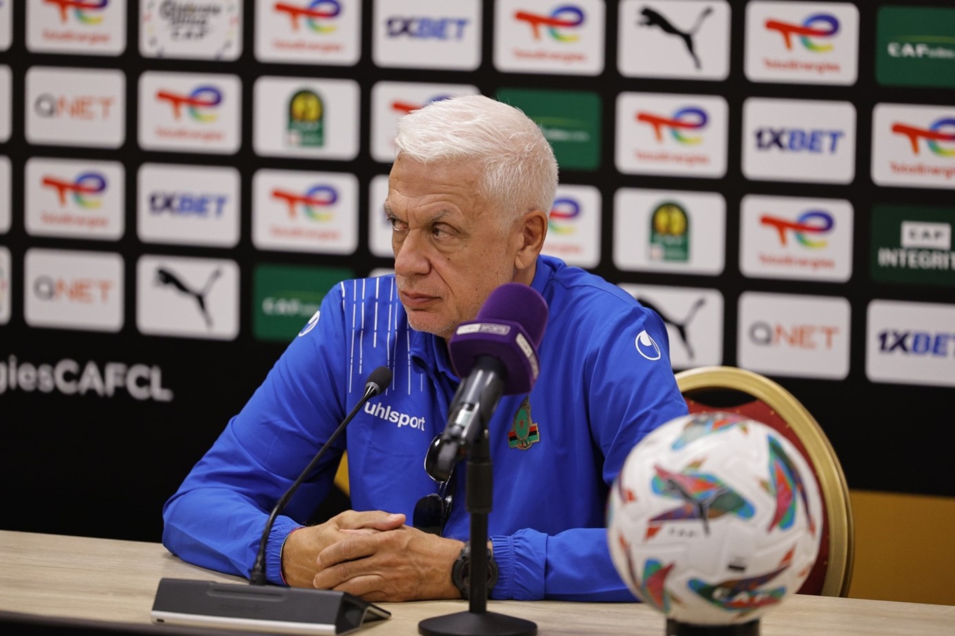 Hubert Velud: “A crucial match against Mamelodi Sundowns, with the support of our forces and our public”