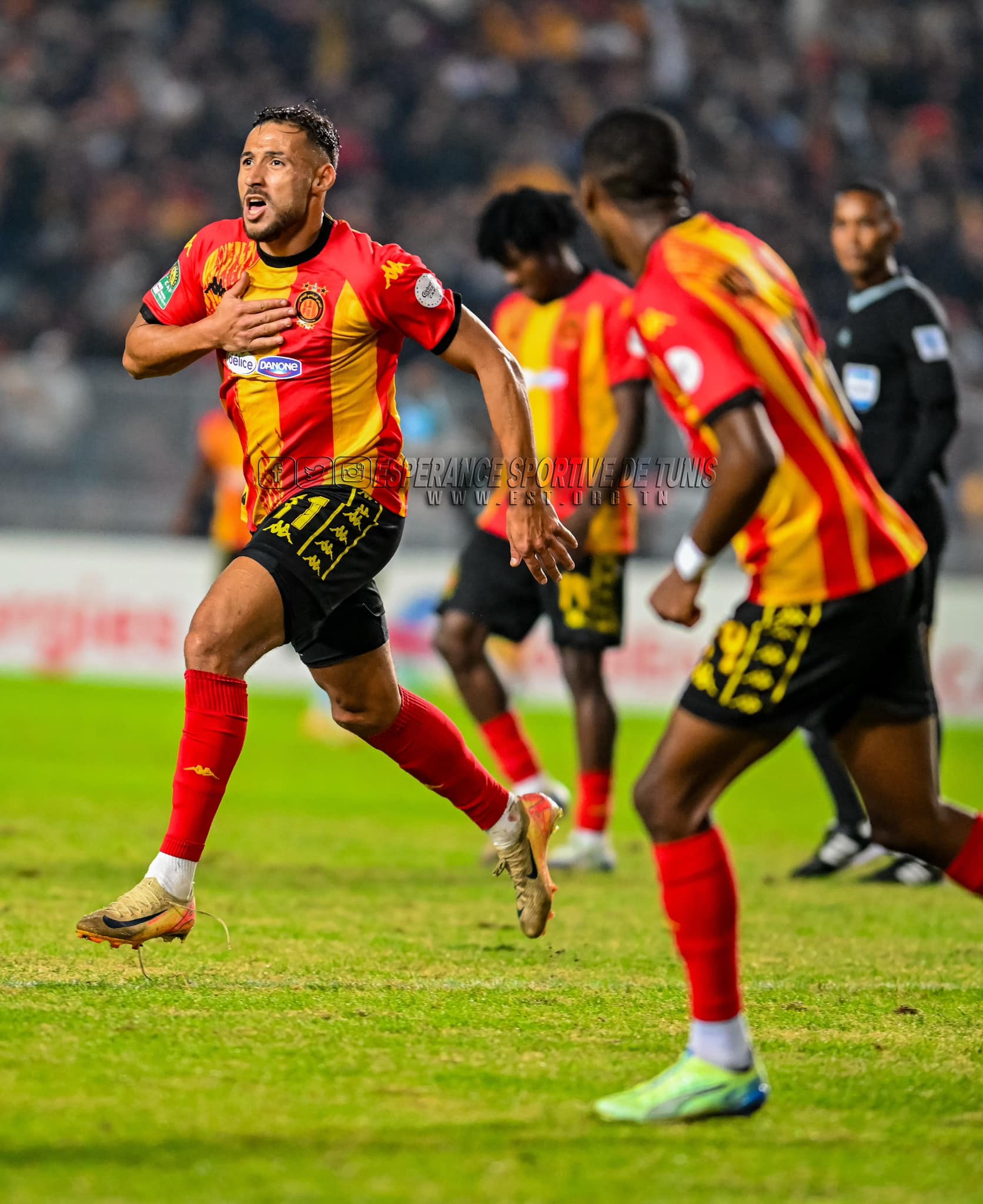 CAFCL: Belaïli leads Espérance to victory against Pyramids FC