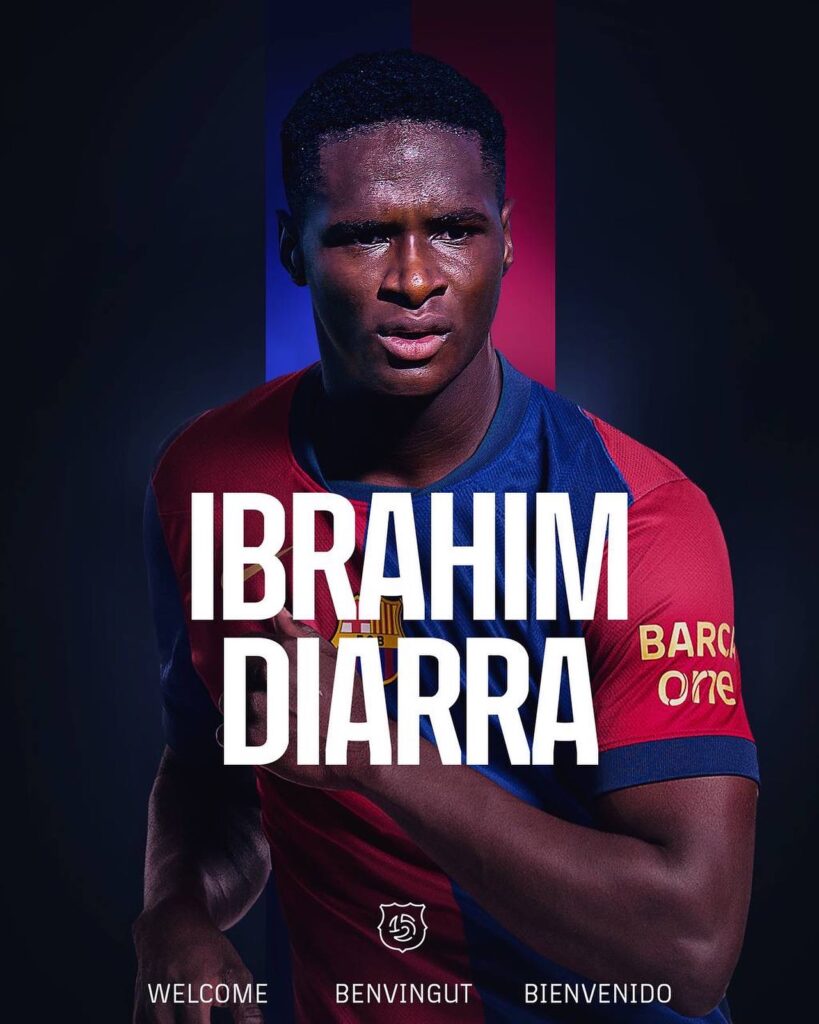 FC Barcelona continue African influx with signing of Malian youth national team star Diarra