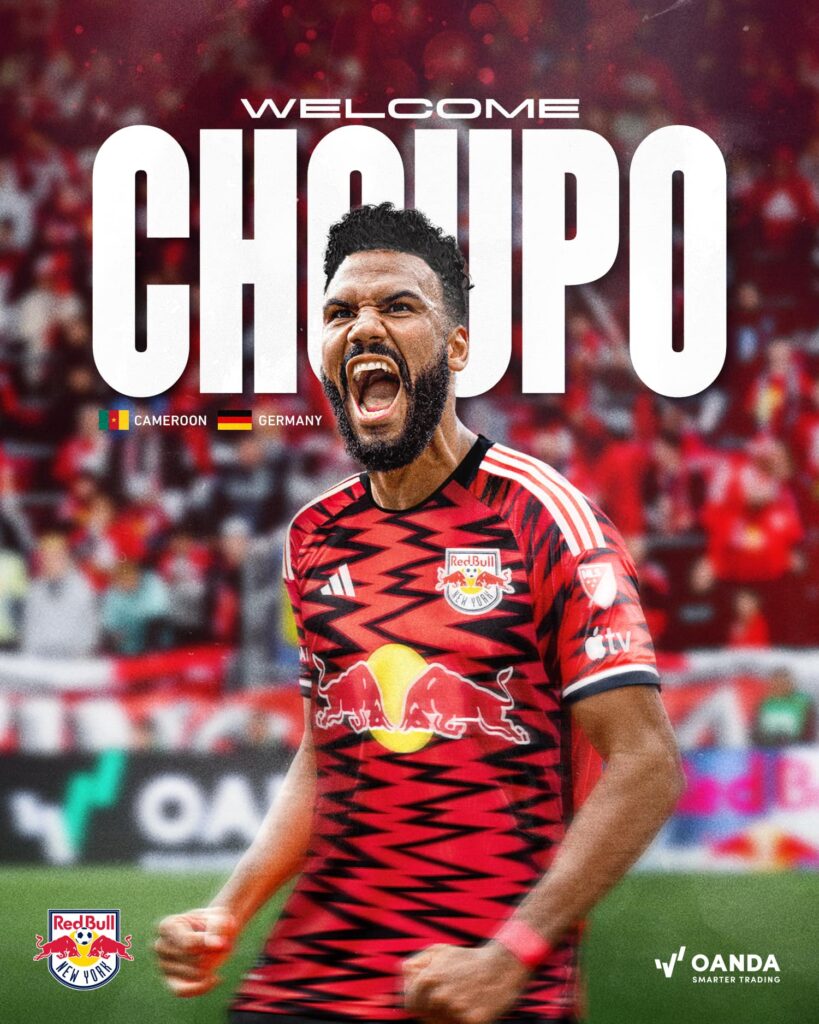 New York Red Bulls announce Choupo-Moting signing as Designated Player