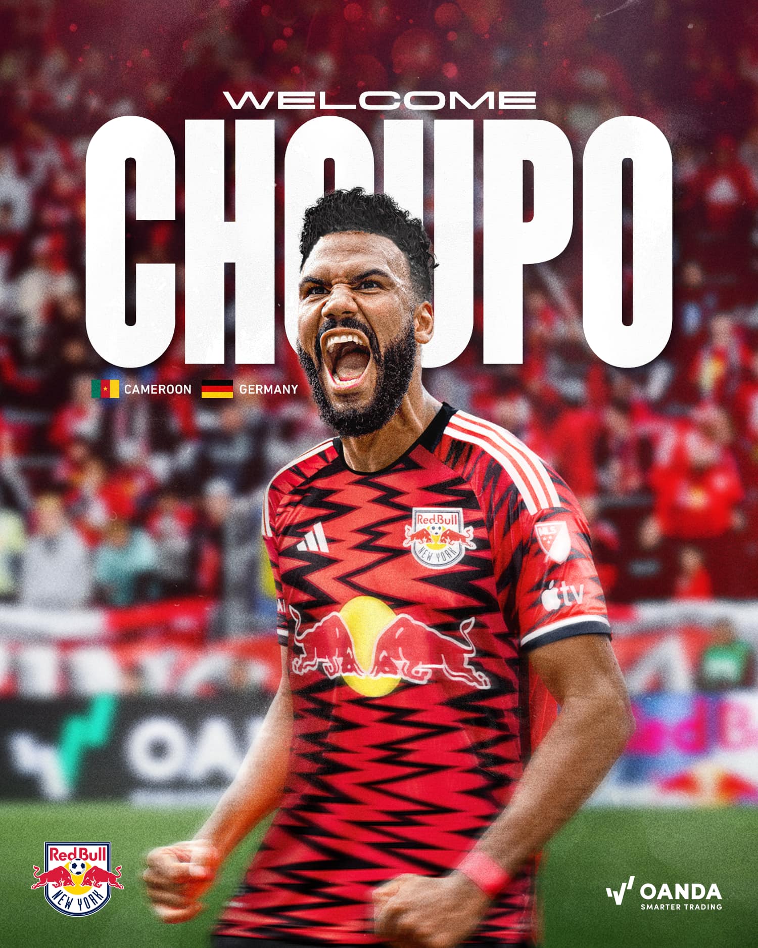 New York Red Bulls announce Choupo-Moting signing as Designated Player