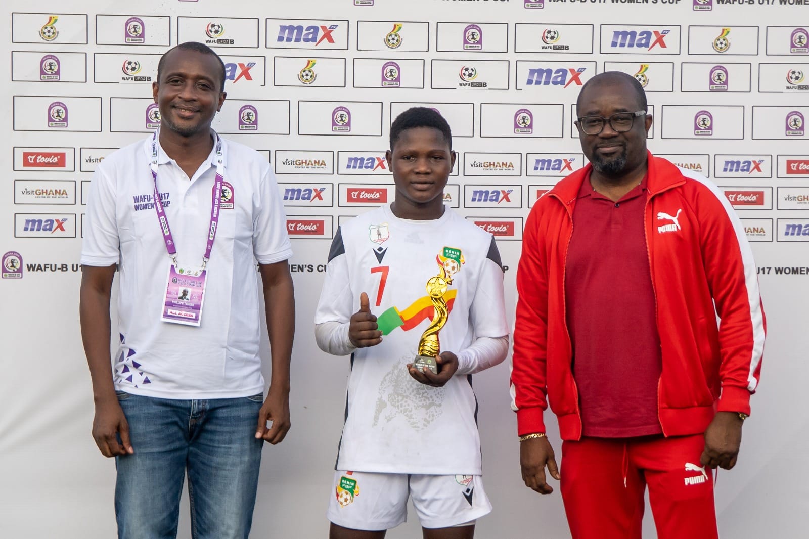 WAFU ZONE B U-17 girls: Ghana squeeze three points from Benin in a nerve wracking clash