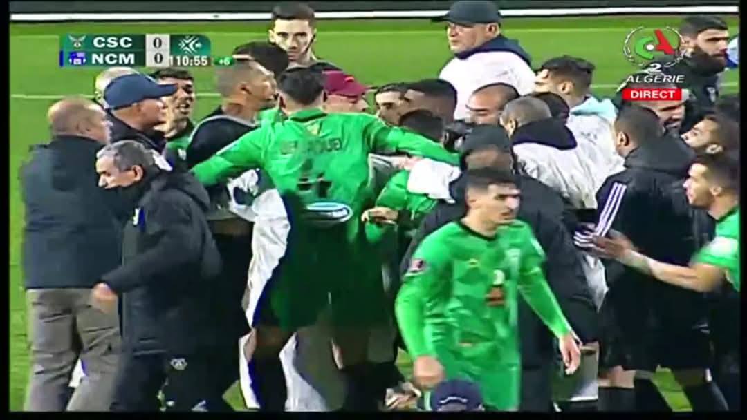 Algerian federation suspends referee after using cell phone video in decision