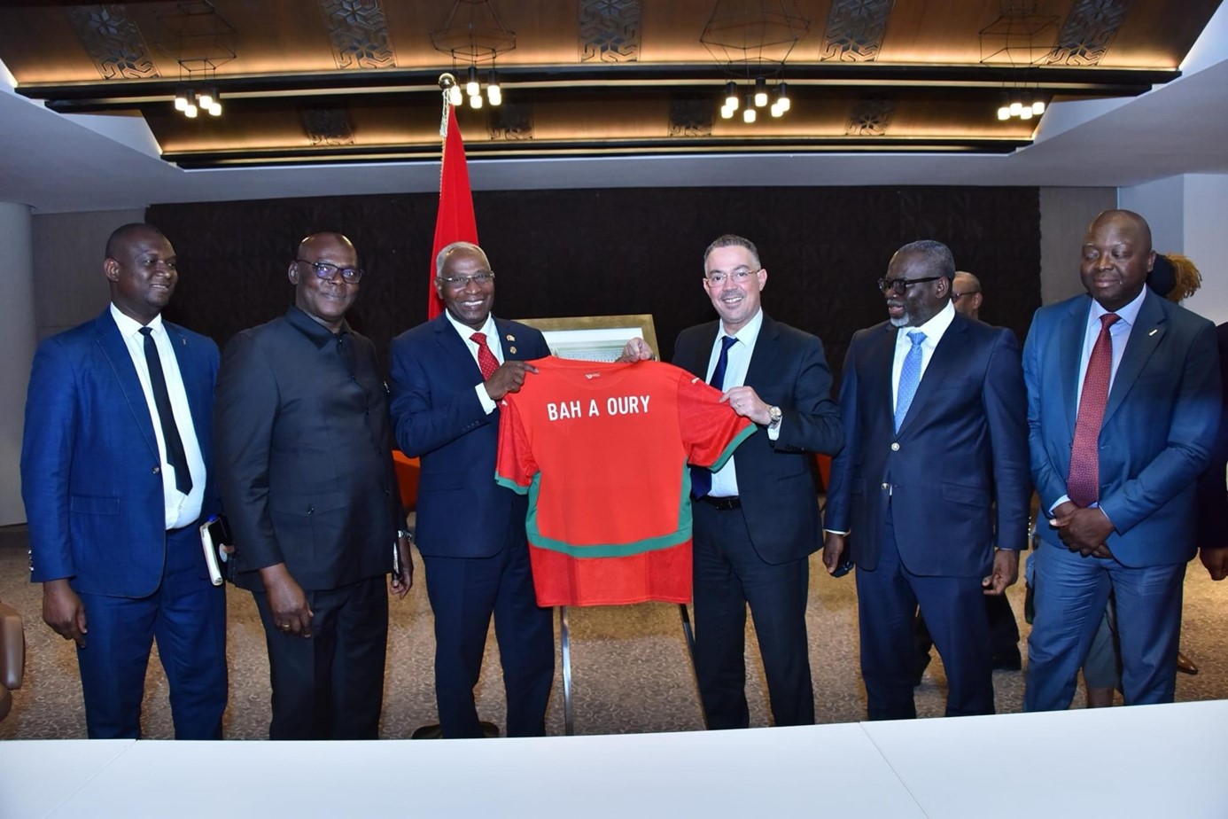 Fouzi Lekjaa accueille une délégation officielle de Guinée pour renforcer la coopération sportive