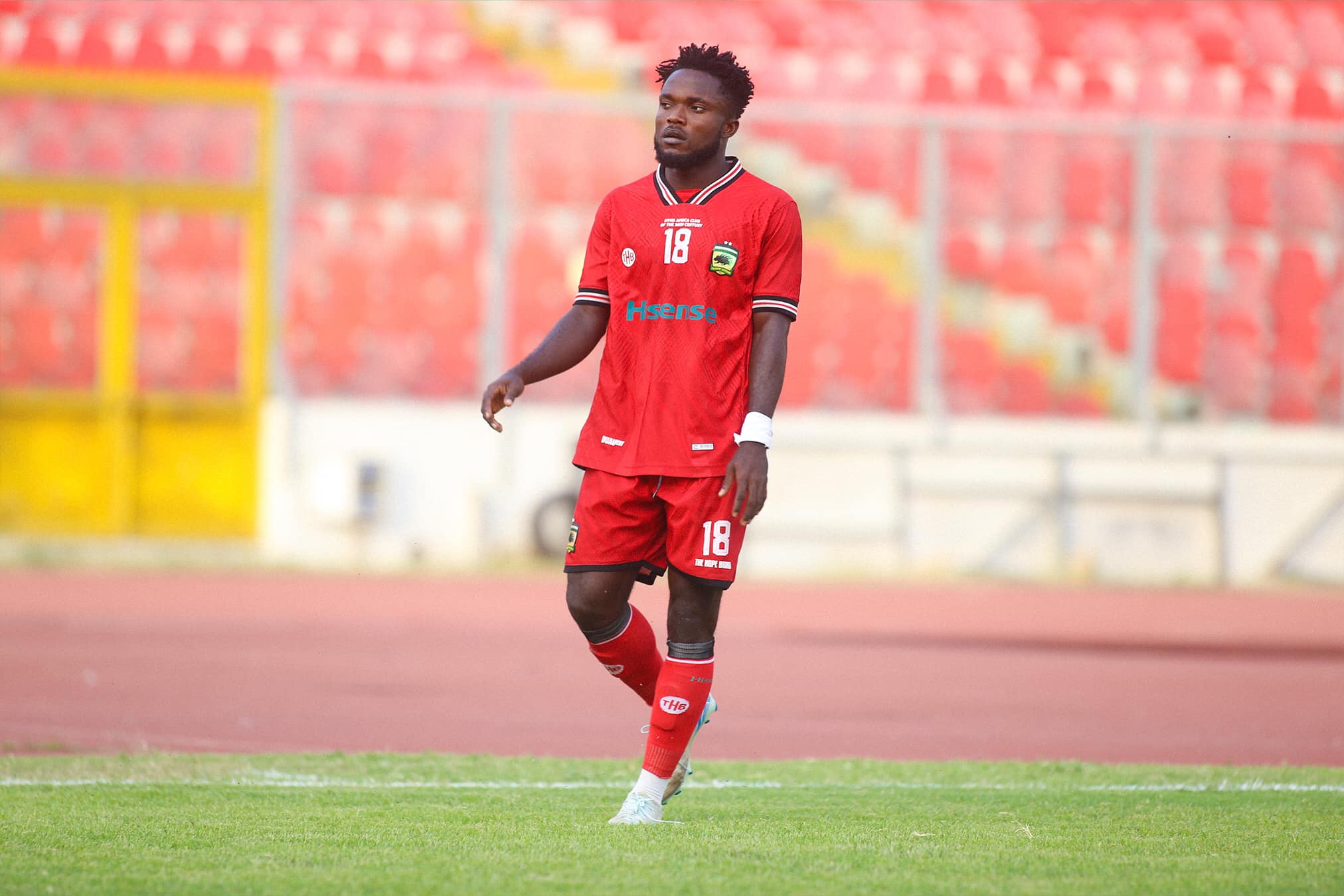 CHAN 2024: Ghana striker Albert Amoah promises fireworks against rivals Nigeria