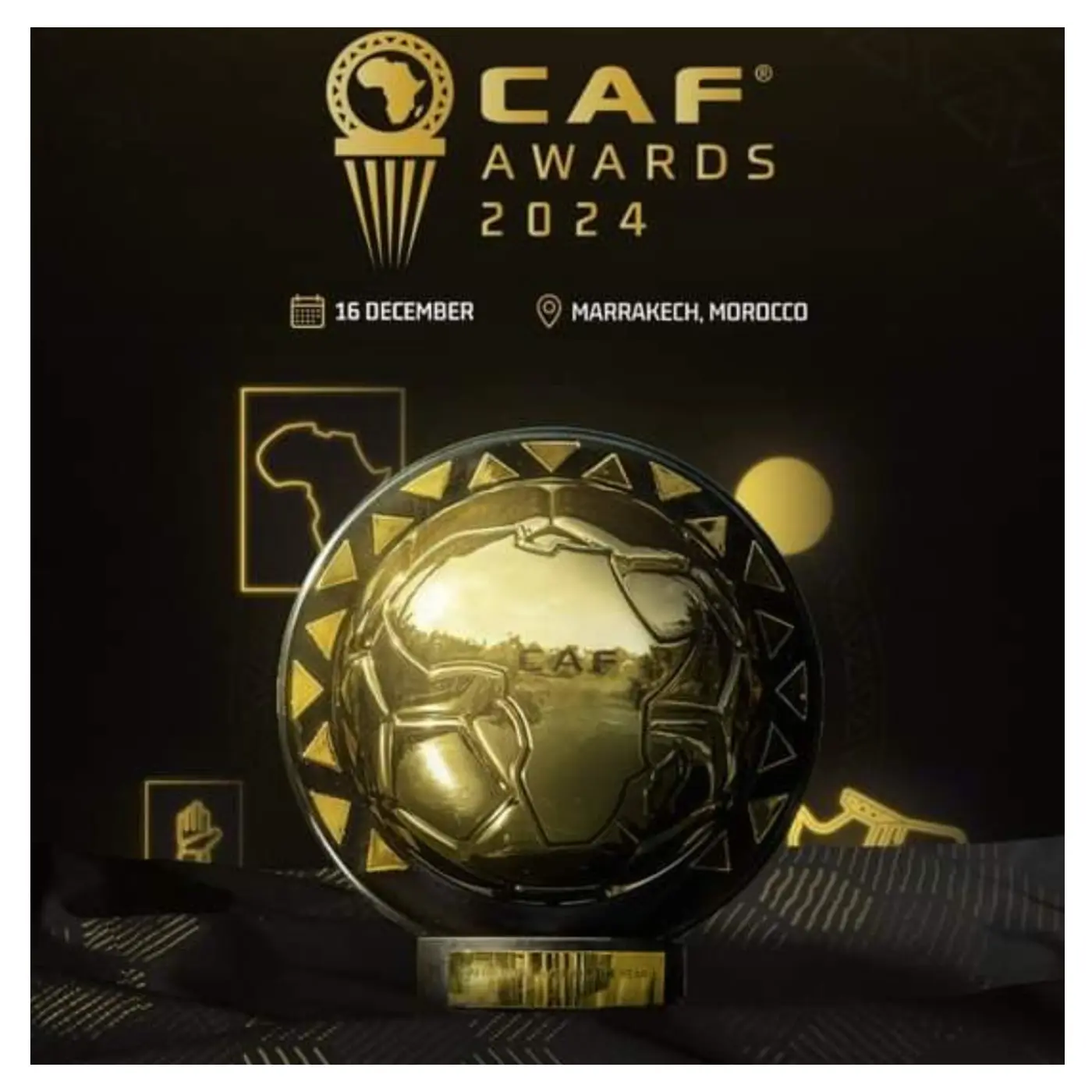 CAF reveals the nominee list for every category at 2024 CAF Awards