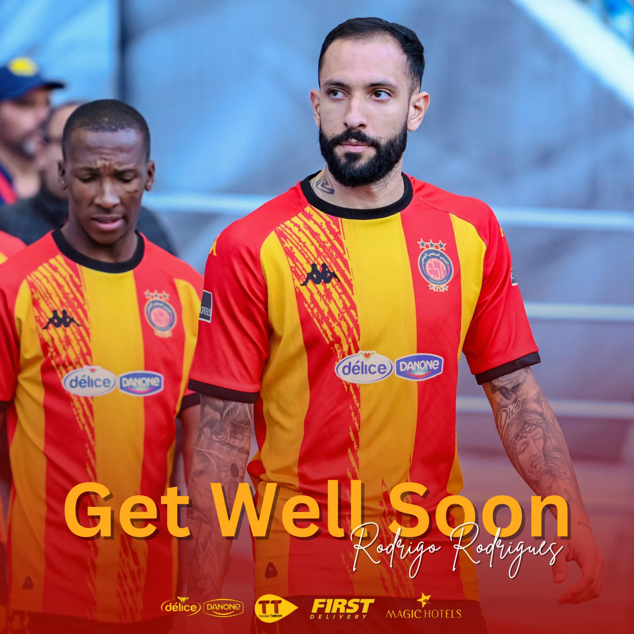 Espérance confirm absence of striker Rodrigo Rodrigues due to injury