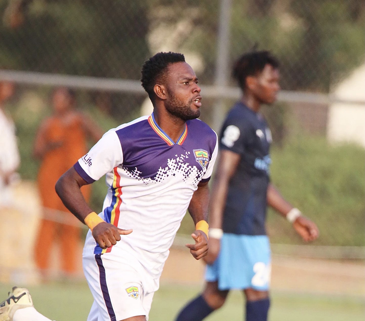 Mawuli Wayo: Hearts of Oak’s two goal hero swims in hard fought win over Accra Lions