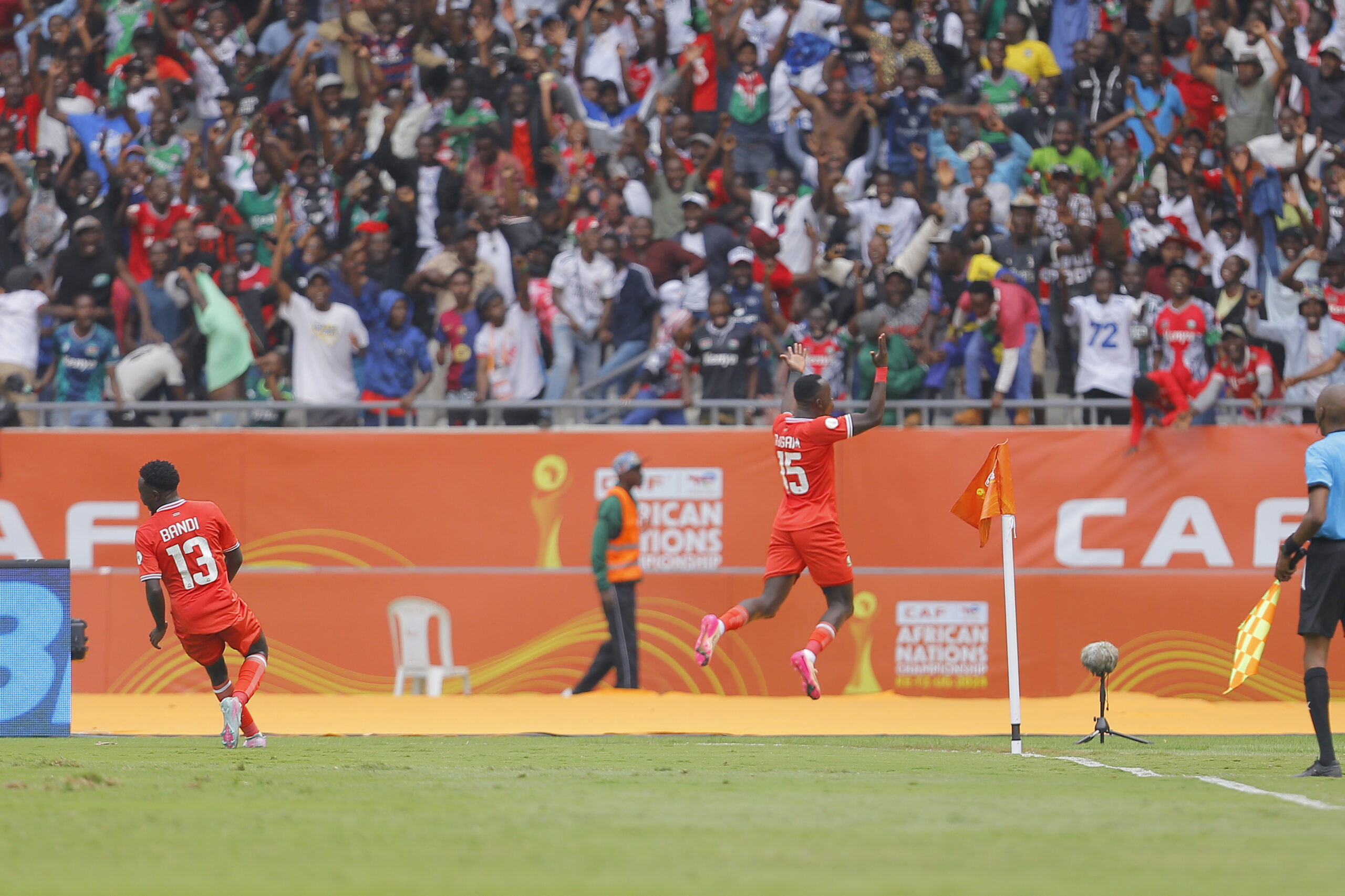 CHAN: Kenya hold on once again with ten men to stun Morocco
