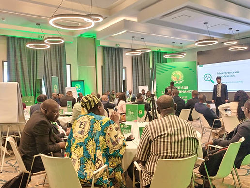 Conférence de la Confédération africaine de football sur la gouvernance à Cotonou, au Bénin