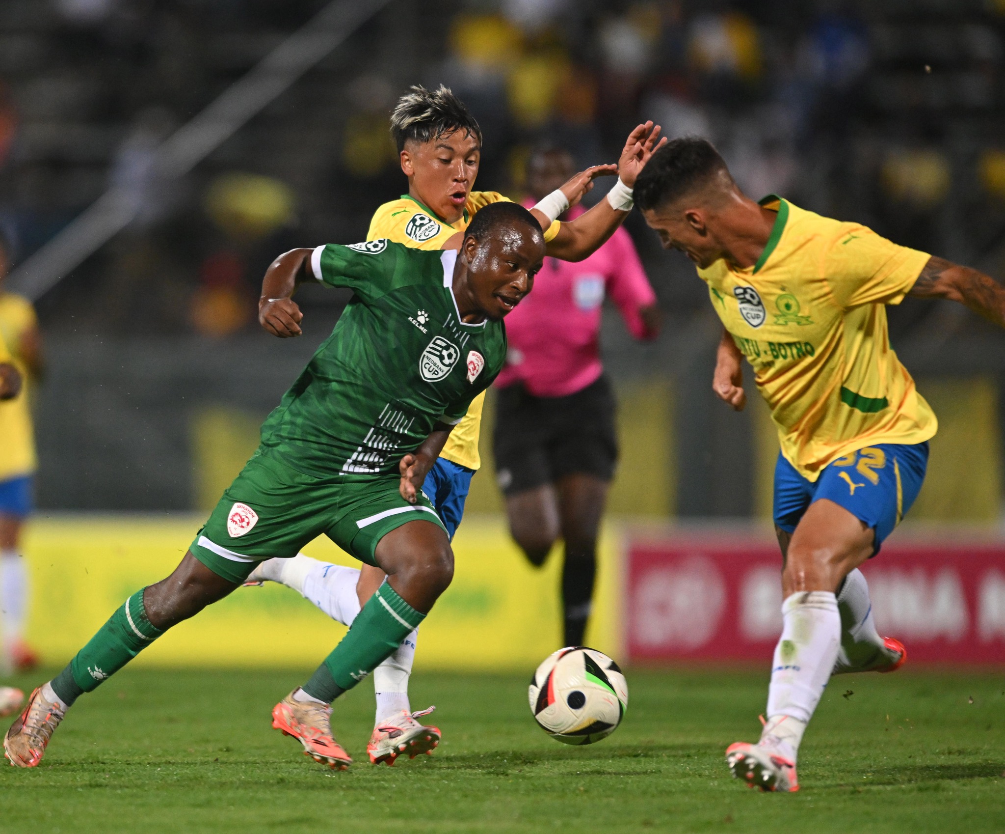 Nedbank Cup: Sundowns find late winner in extra time to down pesky Sekhukhune