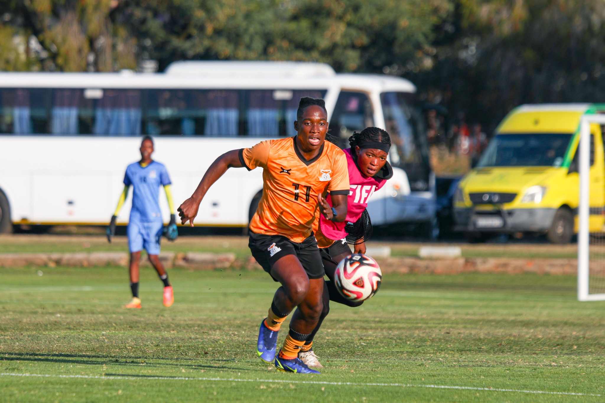 Barbra Banda yearns to learn from Banyana Banyana