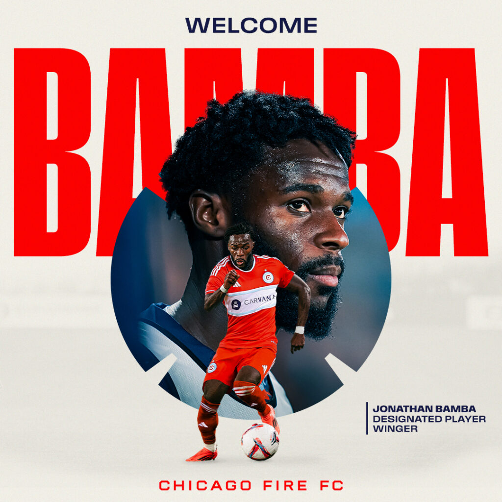 Ivory Coast winger Jonathan Bamba joins MLS club Chicago Fire as a Designated Player