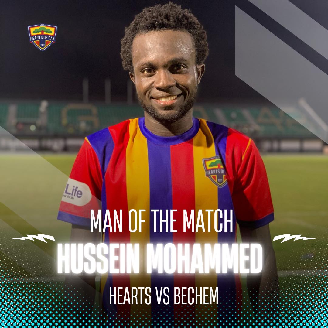 Hearts of Oak coach Aboubakar Ouattara backs Mohammed Hussein to glitter against Holy Stars
