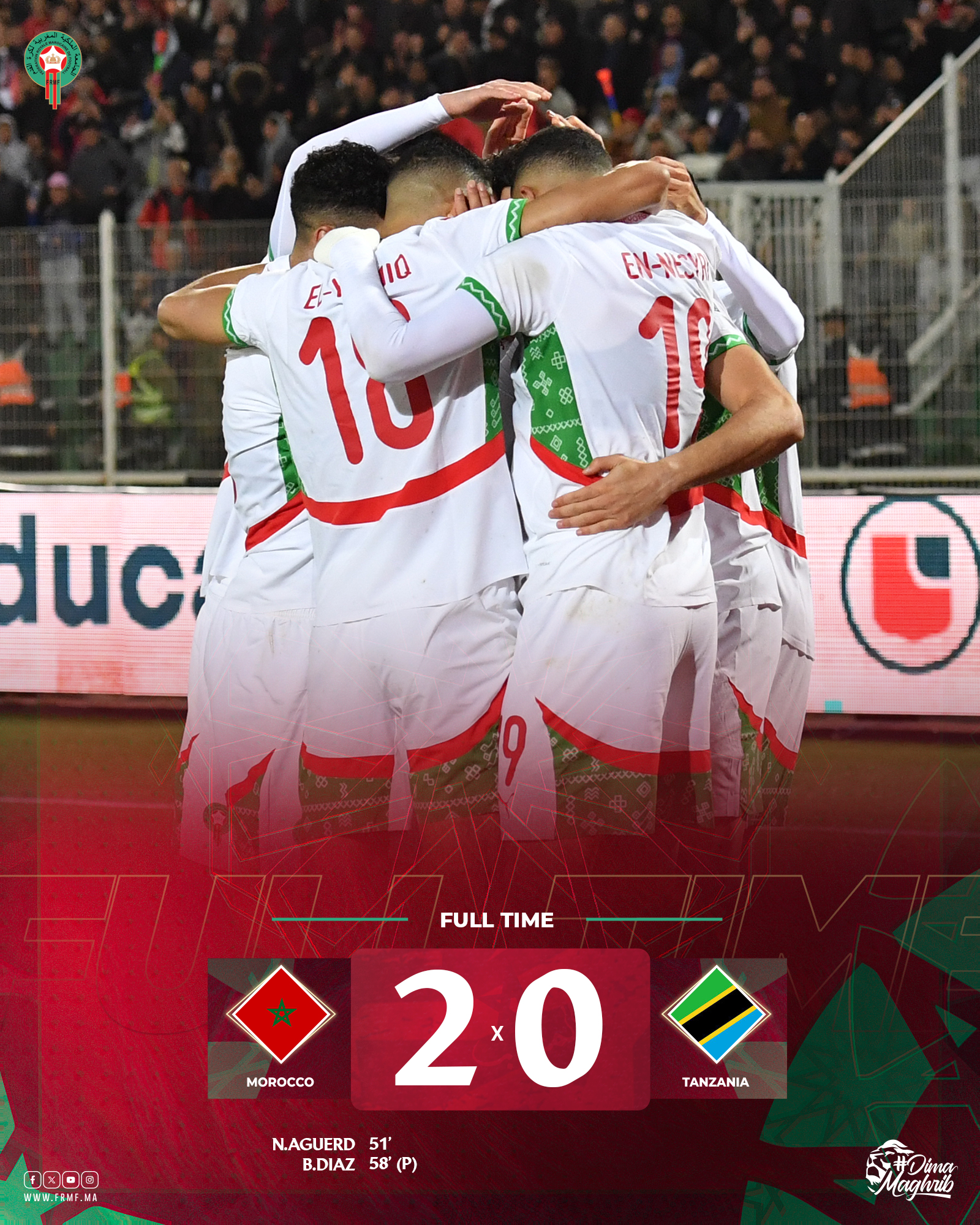 2026 WCQ: Morocco continues to dominate Group E with Tanzania victory