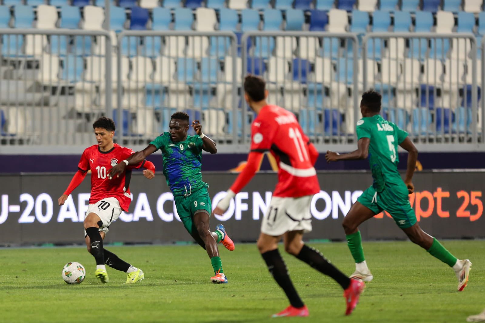 Kamara hat-trick helps Sierra Leone stun hosts Egypt for first-ever U-20 AFCON victory