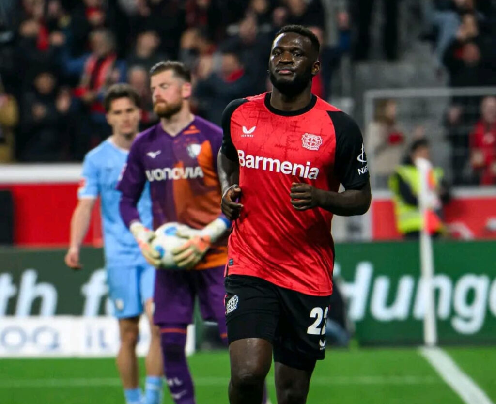 Boniface, Adli help Leverkusen overcome Bochum