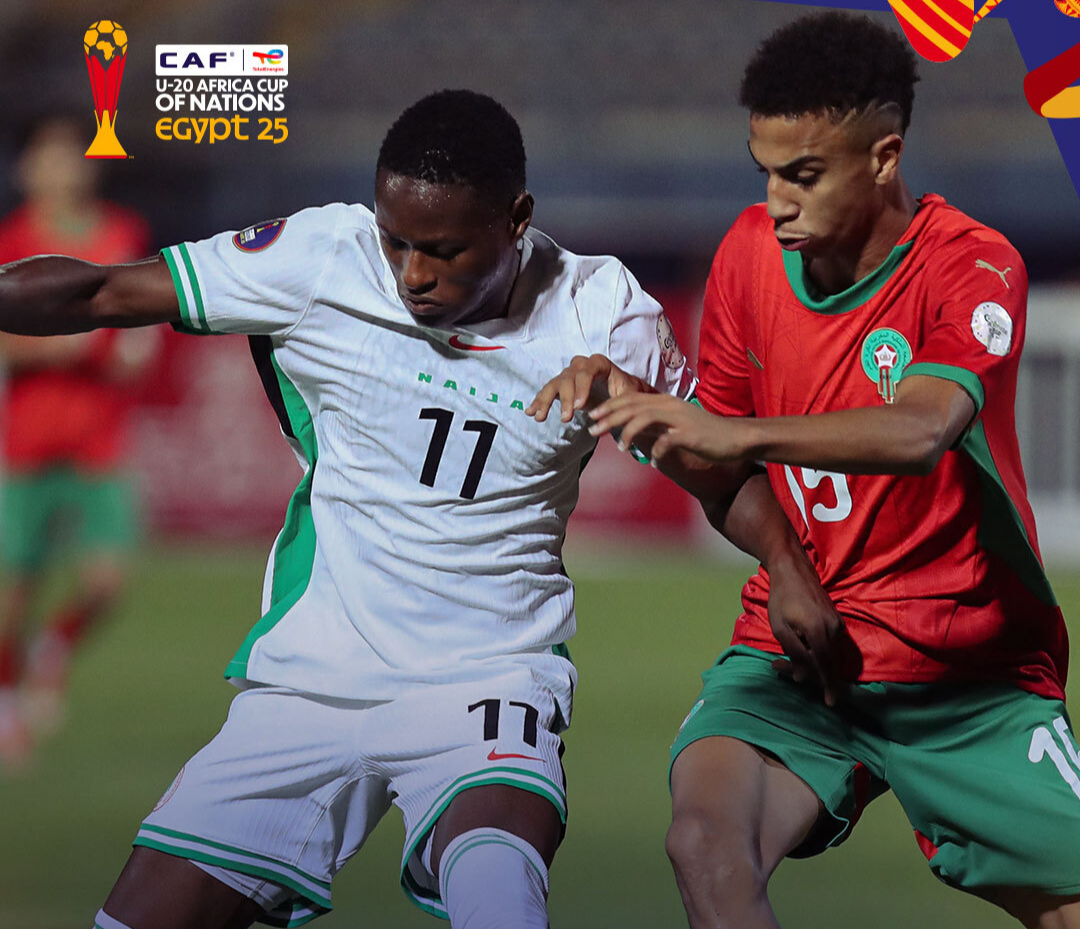 Flying Eagles’ U-20 AFCON quarterfinal ambitions stalled by Morocco
