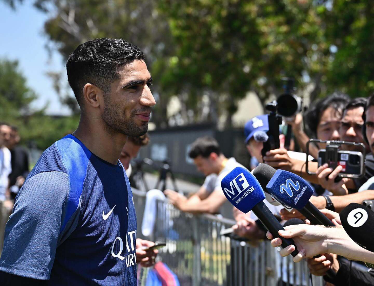 Achraf Hakimi shows confidence and aims for the FIFA Club World Cup final in the States
