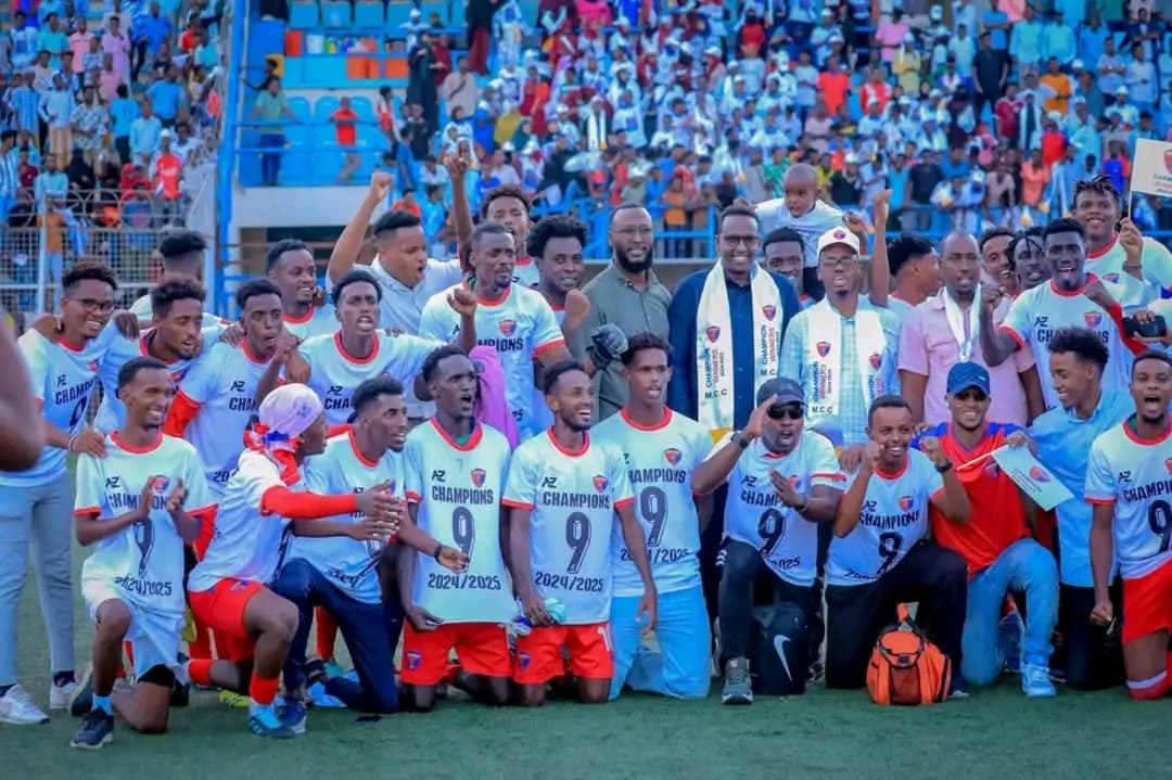 Mogadishu City clinch 2024/25 Somalia National League title