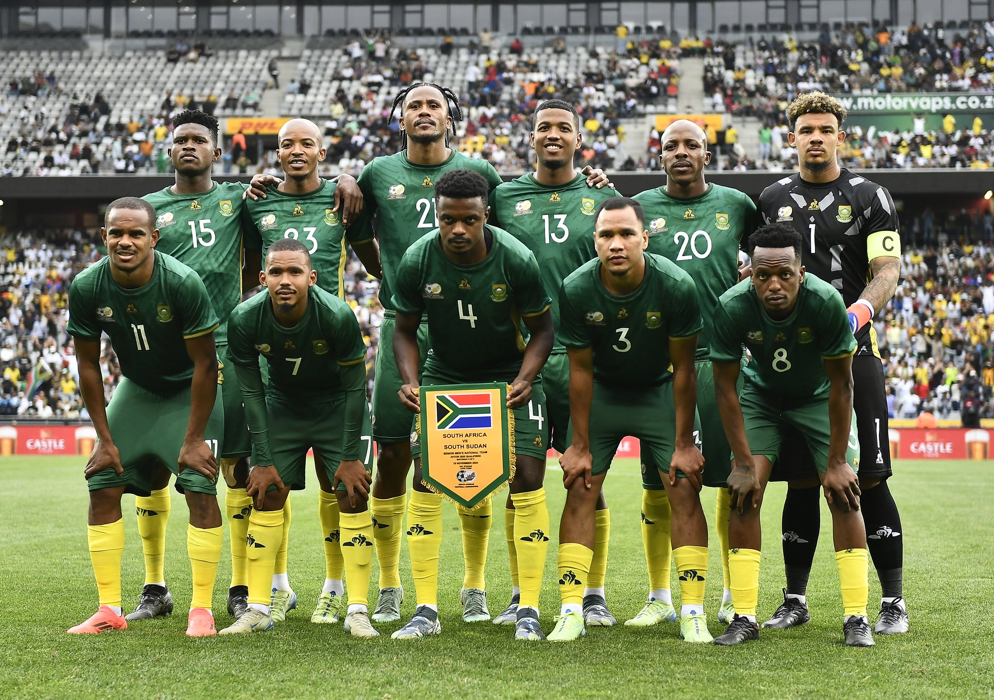 2026 WCQ: Mofokeng inspires Bafana Bafana to go top in Group C