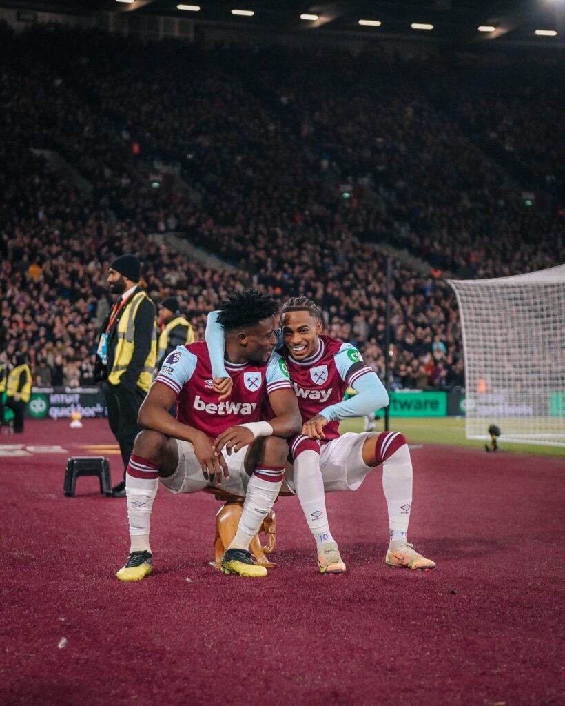 Kudus explains his goal celebration for West Ham against Brighton