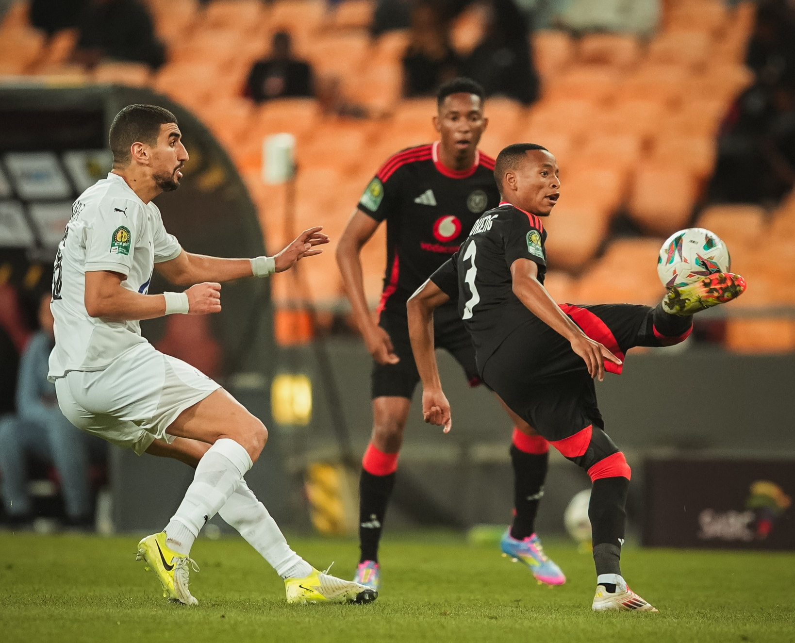 CAFCL: VAR saves the day for Orlando Pirates in first leg home draw with Pyramids