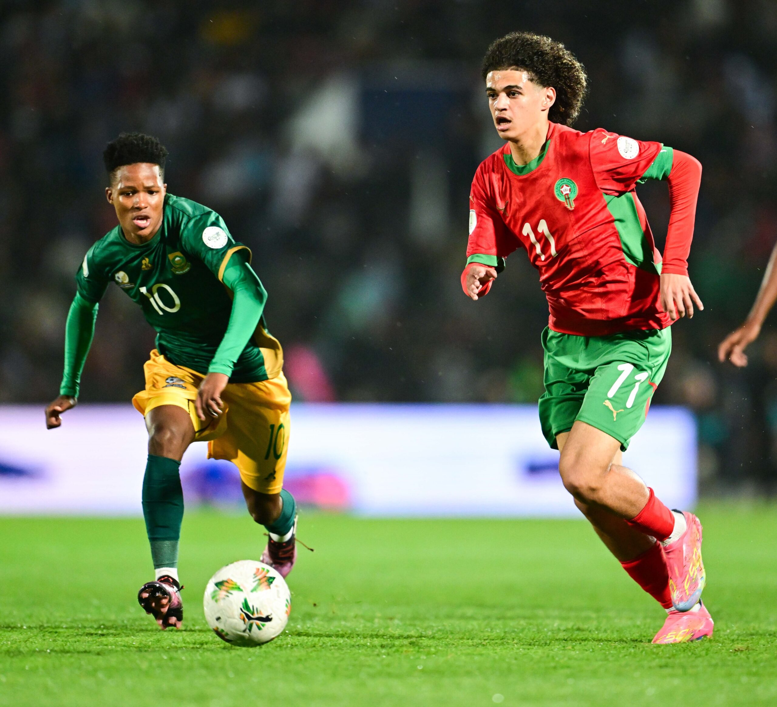 U-17 AFCON: Moroccan two-goal burst eliminates South Africa