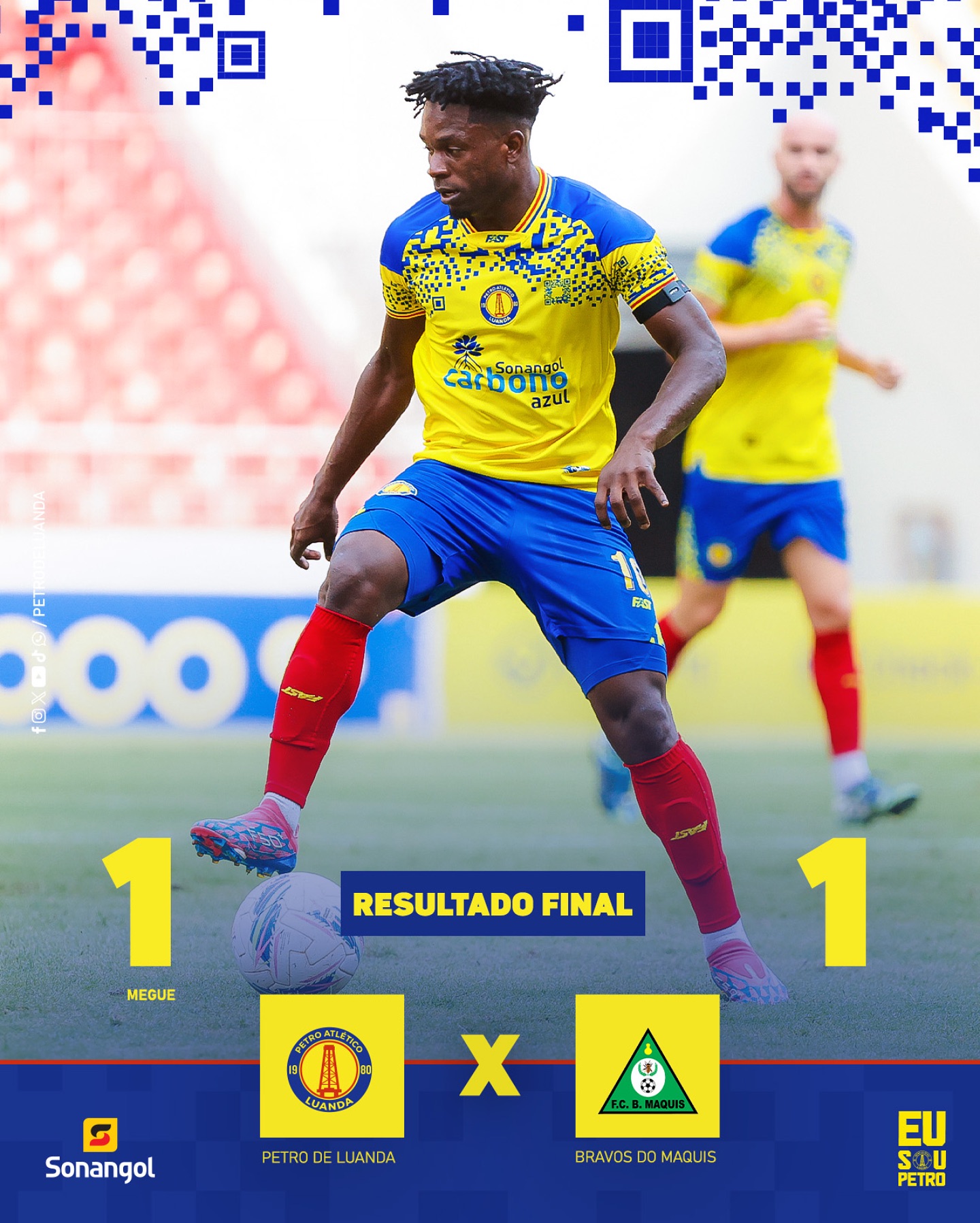 Girabola: Petro de Luanda held to draw at home by Bravos do Maquis