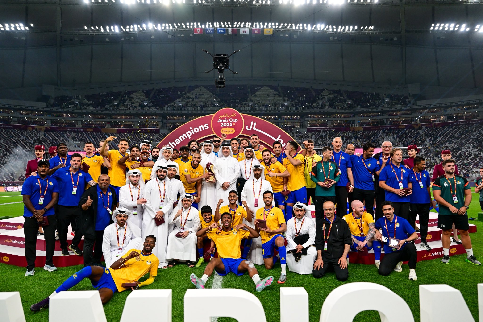 Sassi and Brahimi win Qatar’s Emir Cup with Al-Gharafa