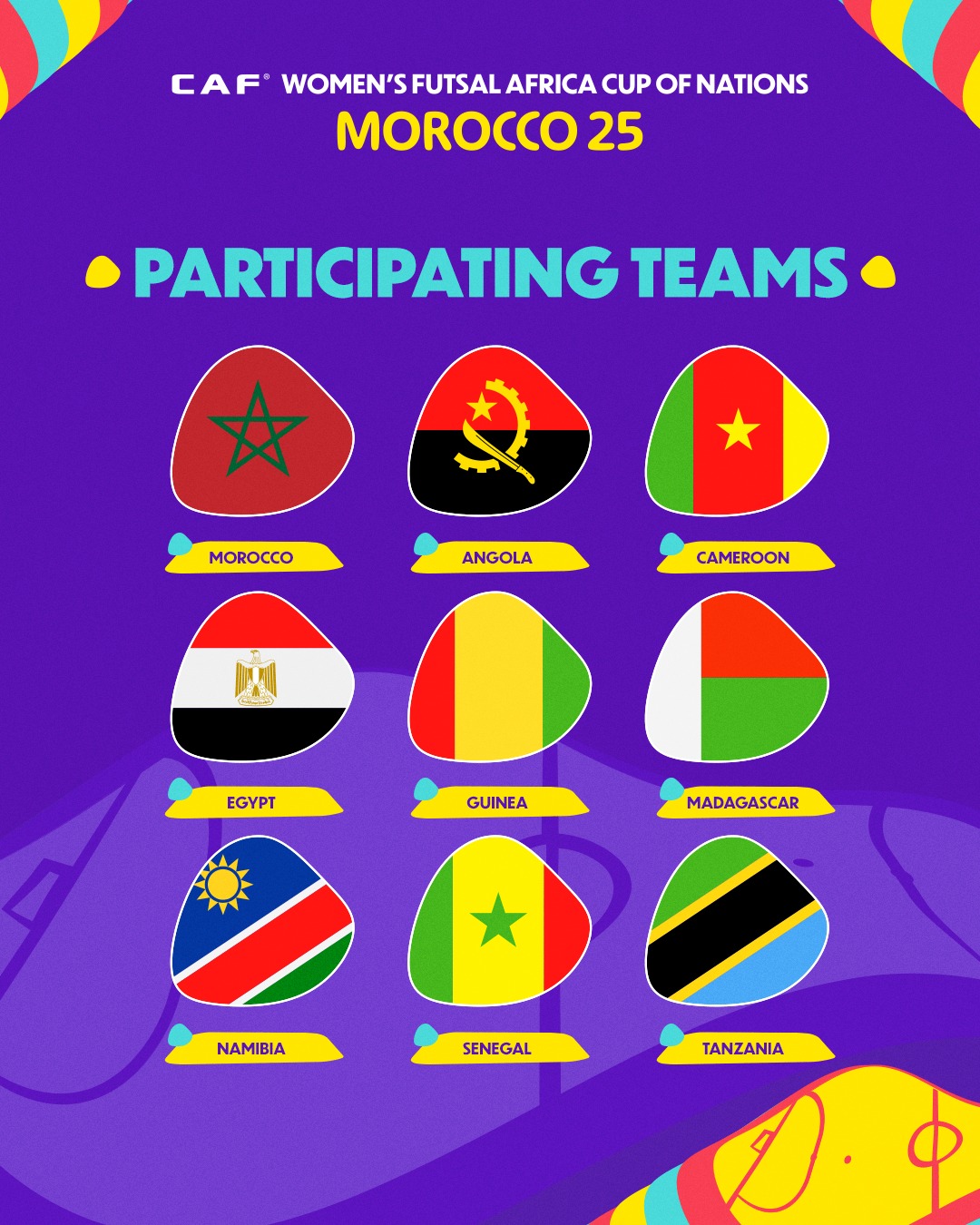 CAF holds draw for inaugural CAF Women’s Futsal Africa Cup of Nations