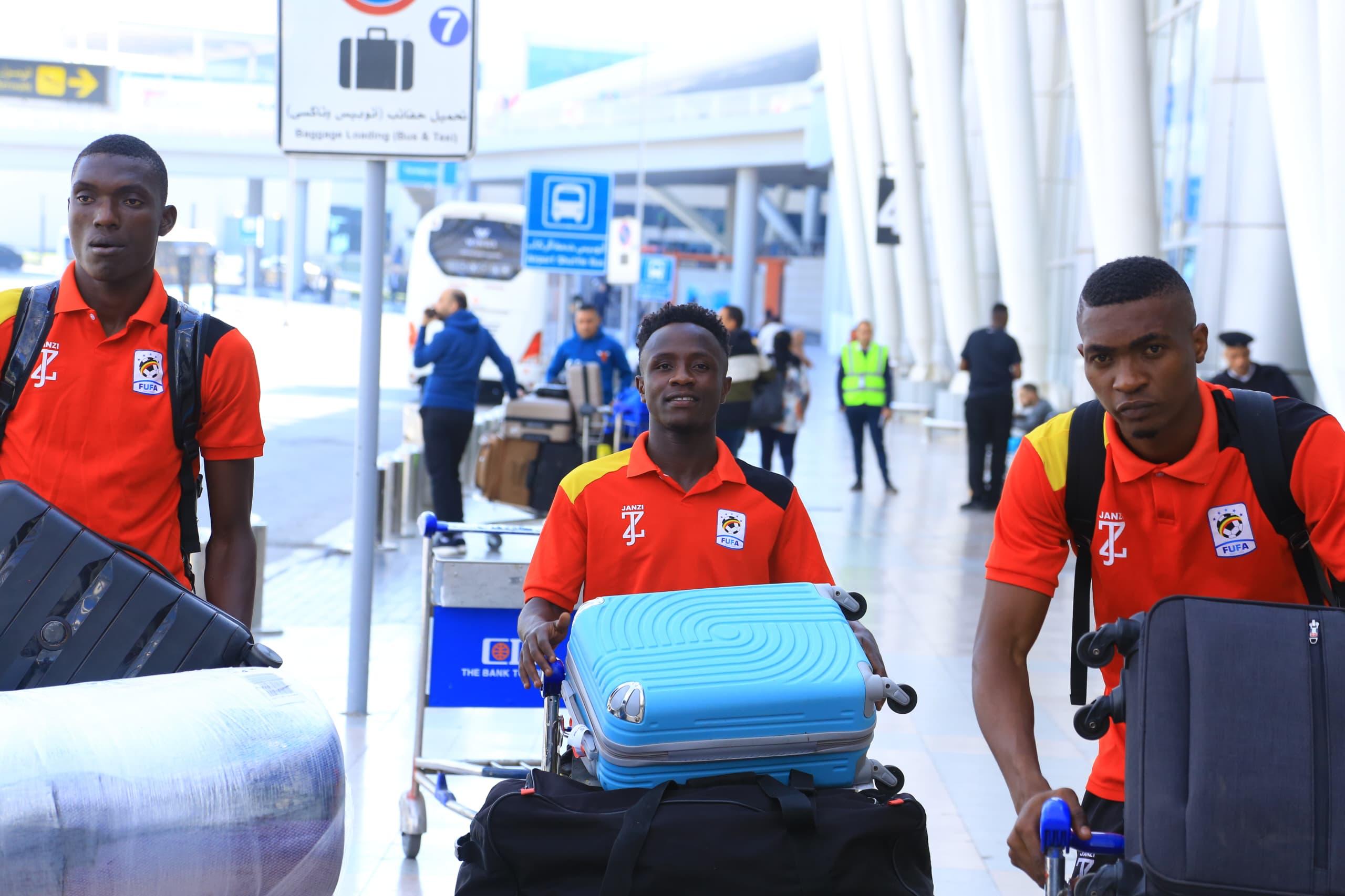 Uganda Cranes touch down in Cairo for World Cup qualifying preparations
