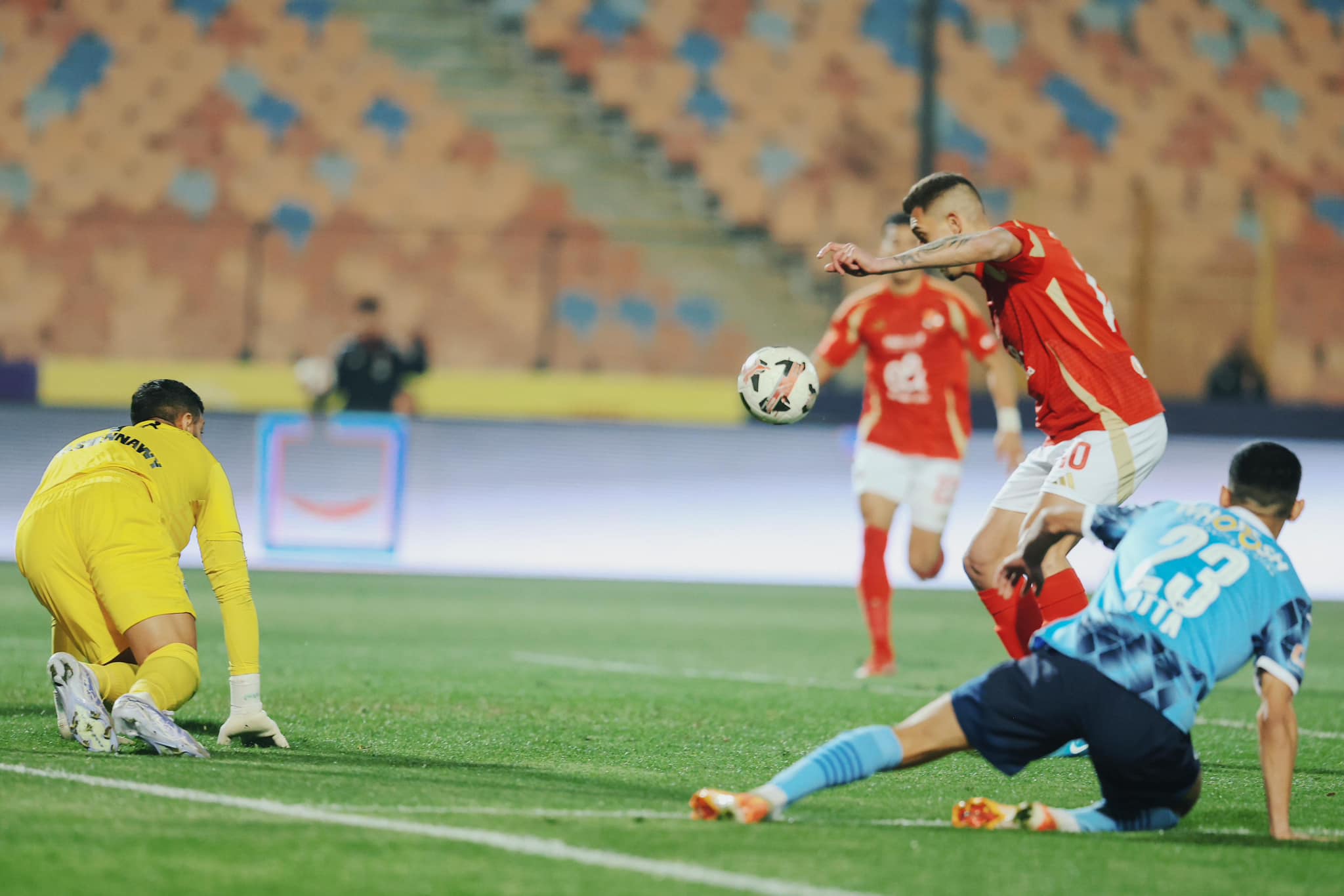 Egyptian Premier League: Al Ahly come back to draw 10-man Pyramids