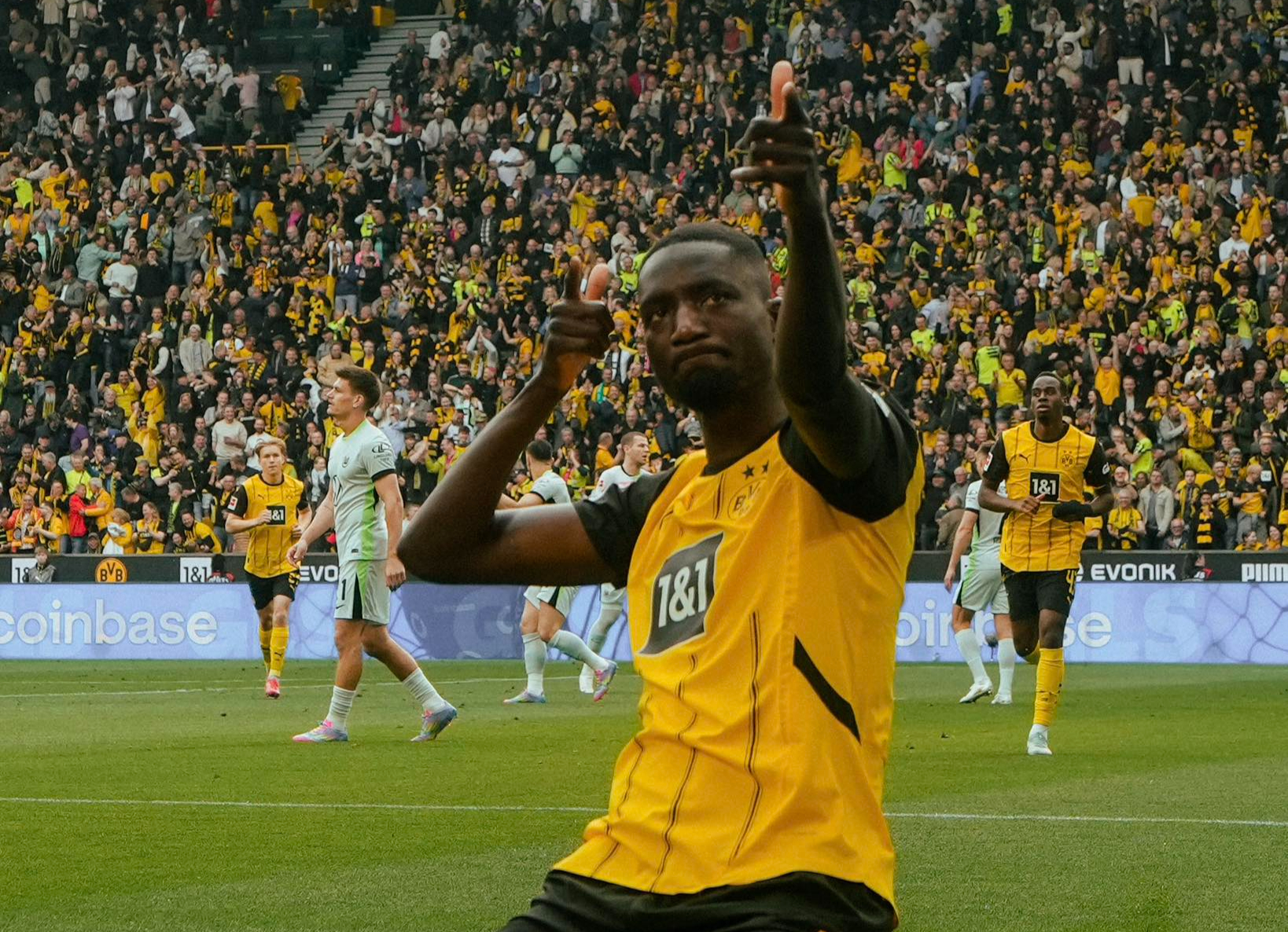 Guirassy shines as Dortmund hammer Wolfsburg