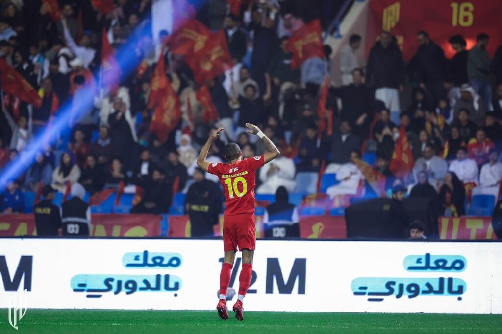 Saudi Pro League: Aubameyang brace stuns reigning champions Al Hilal