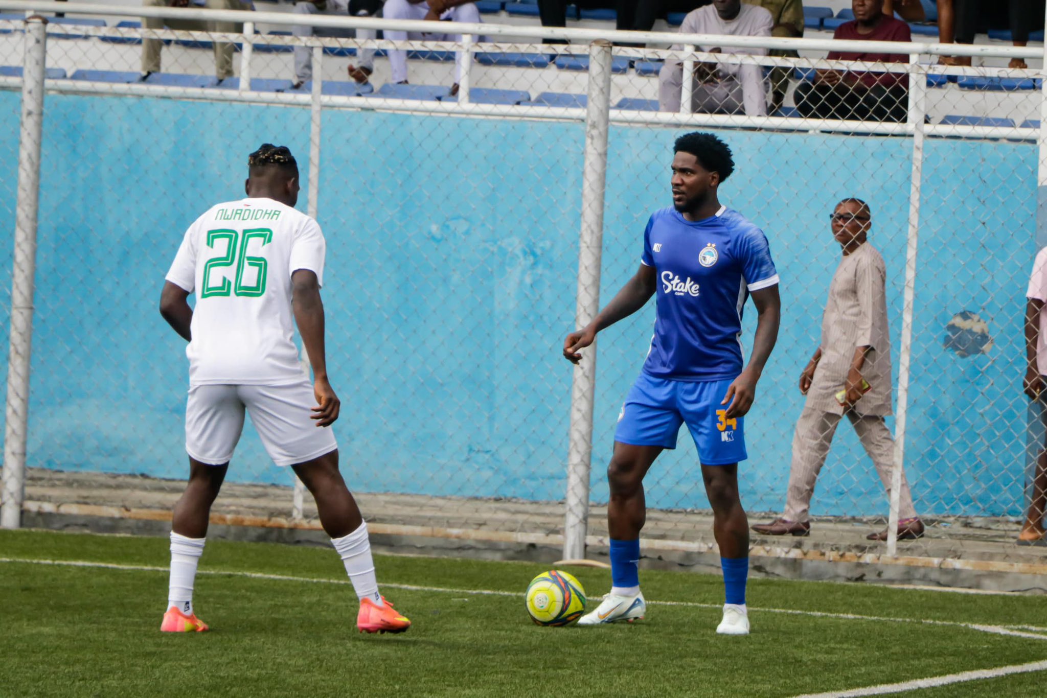 Former Super Eagles striker Brown Ideye confirms departure from Enyimba
