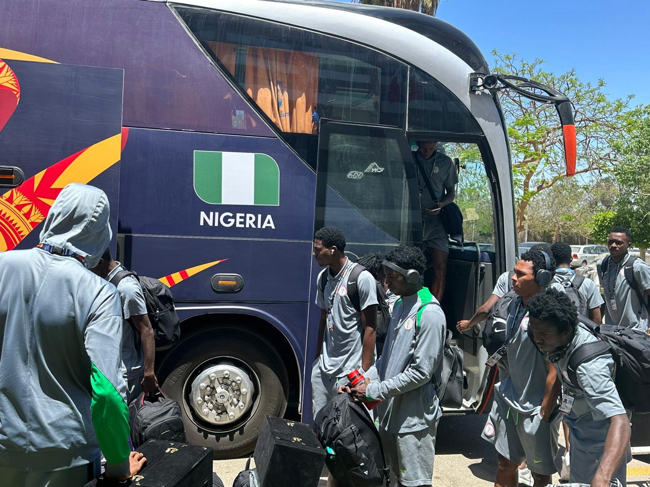 Flying Eagles arrive in Cairo for U-20 AFCON third place showdown