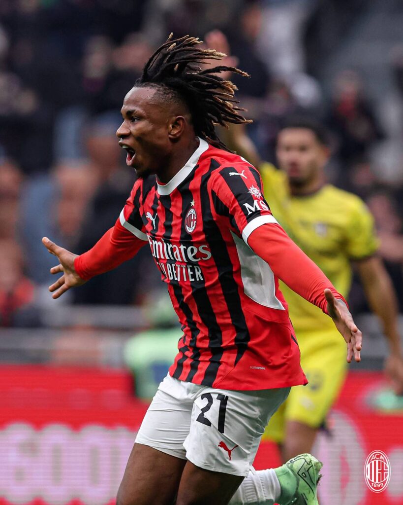 Samuel Chukwueze provides final touch to AC Milan revival against Parma