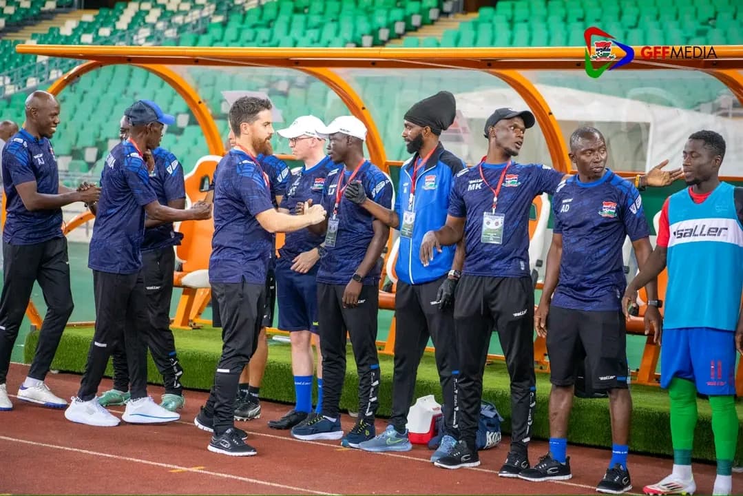 Gambia coach McKinstry frustrated over draw against Kenya