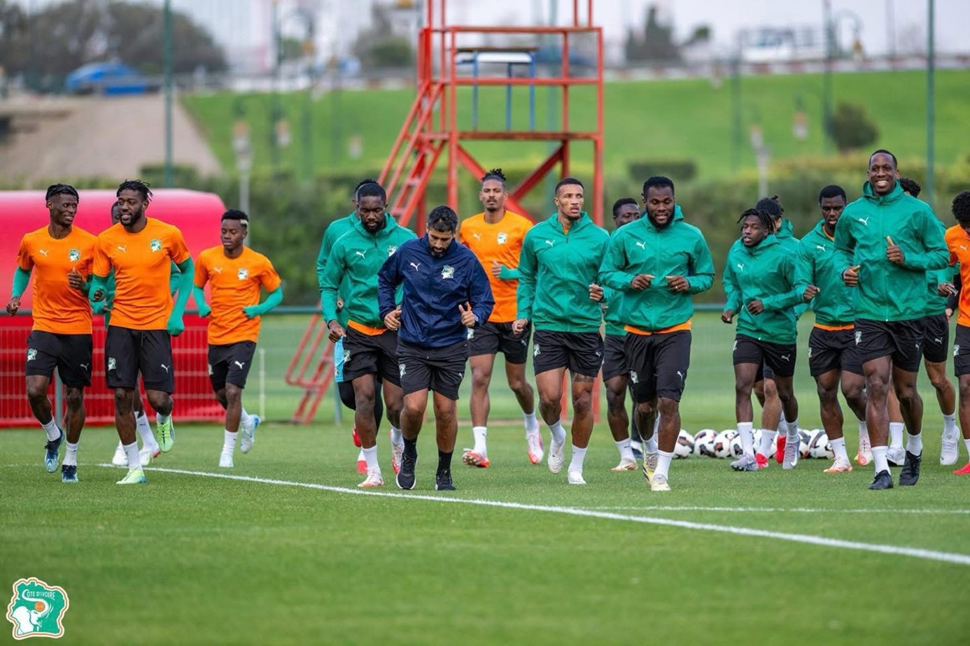 Les Éléphants en stage à Rabat : Derniers réglages avant les qualifications au Mondial 2026
