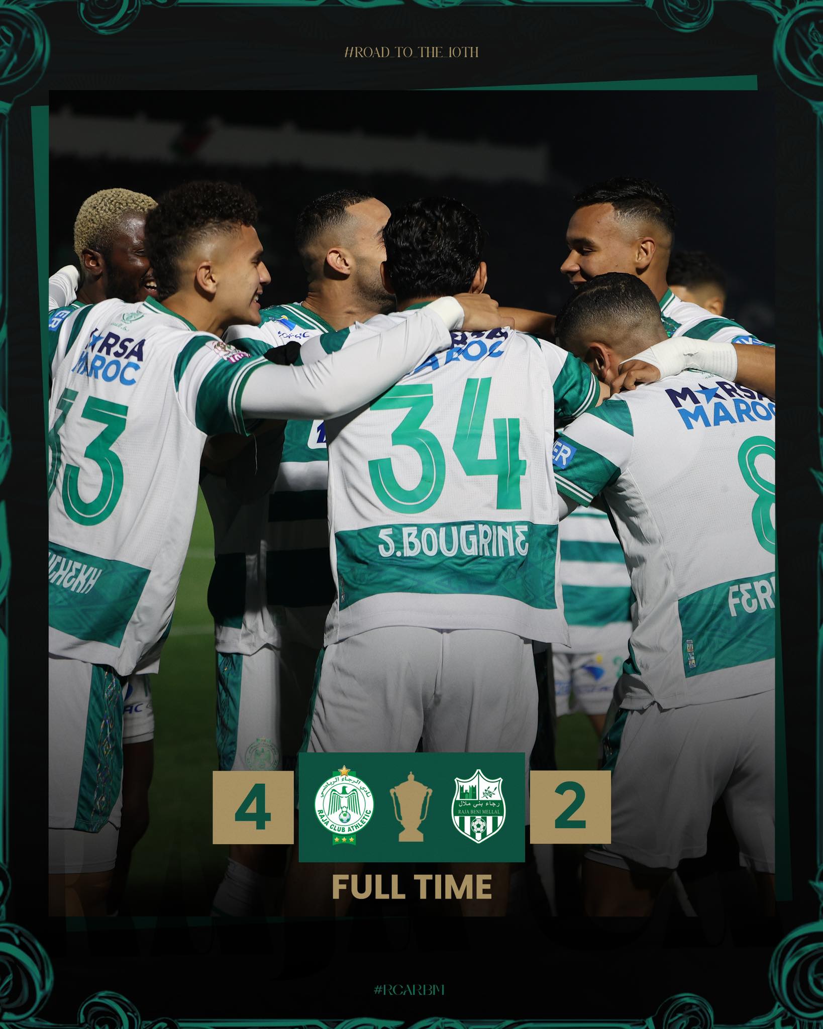 Coupe du Trône: Raja advance in a day filled with goals