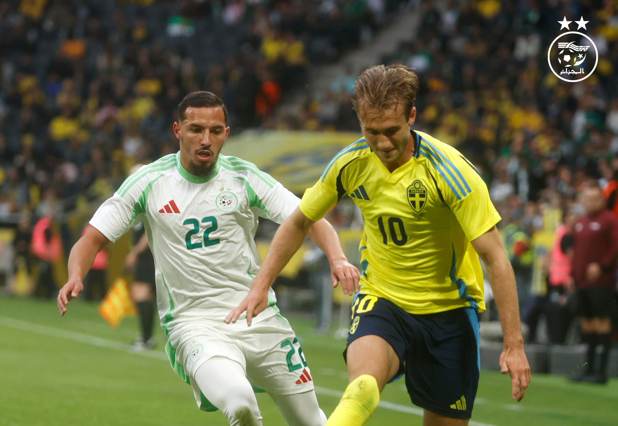 Friendly: Algeria comes up just short in high scoring defeat to Sweden