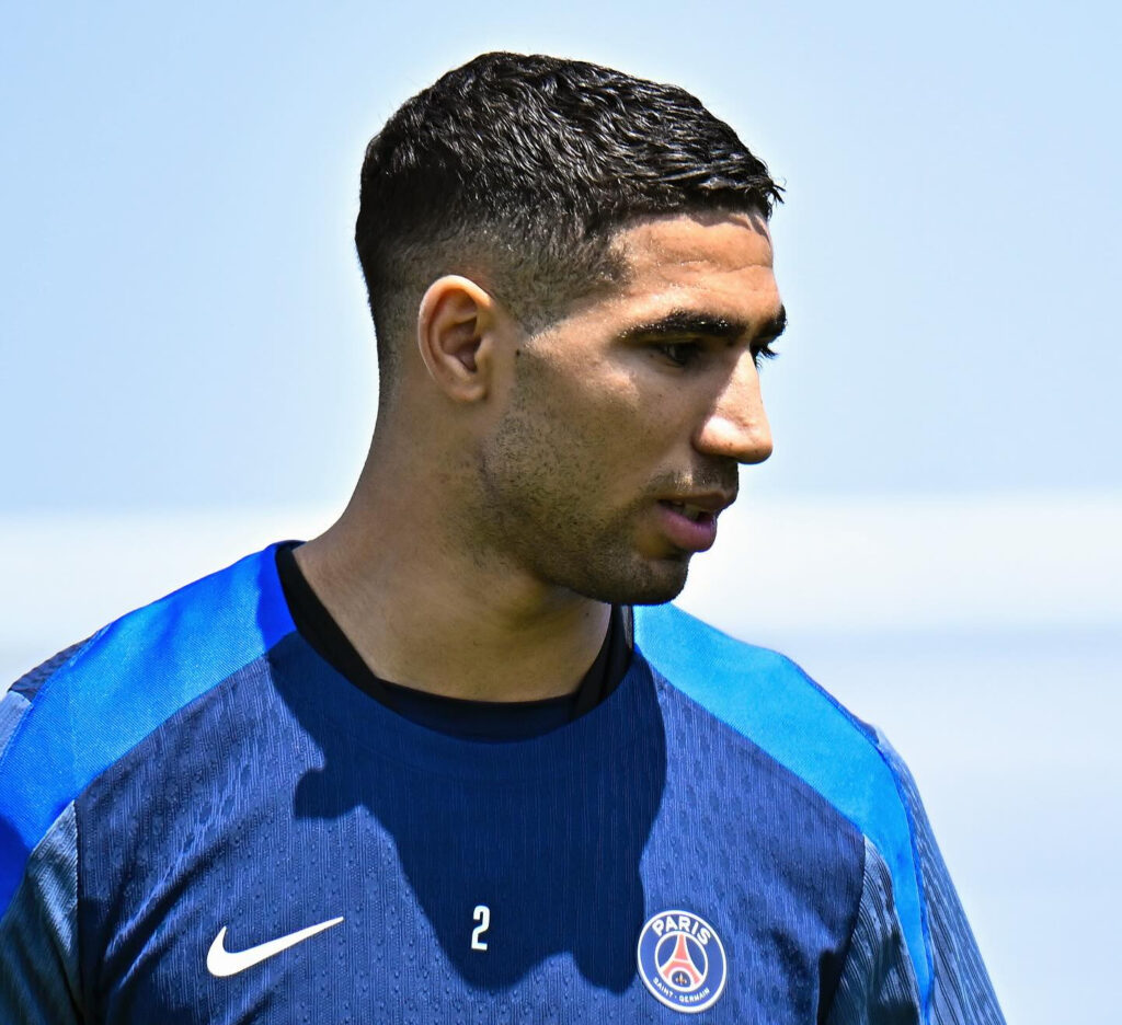 Affiche mondiale : Achraf Hakimi affiche la confiance et vise la finale aux States