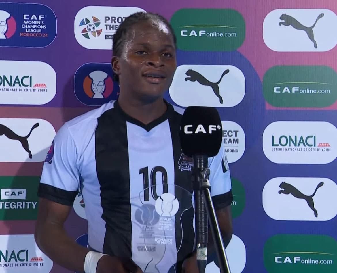 CAF Women’s Champions League winner Kanjinga secures dream move abroad