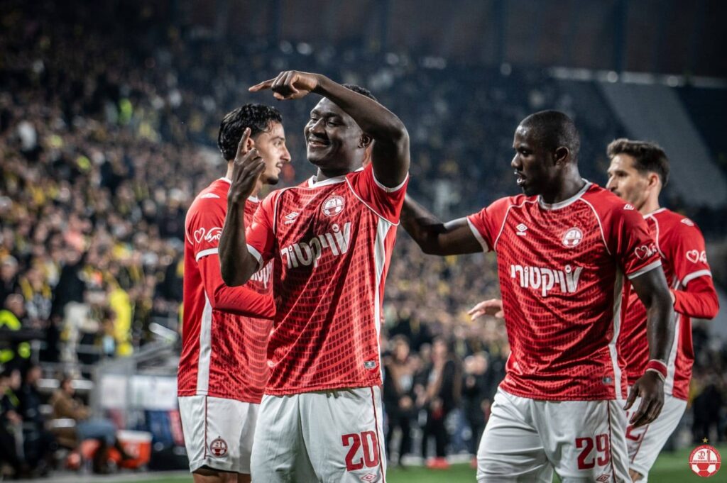 Kings Kangwa scores in Hapoel Beer Sheva draw
