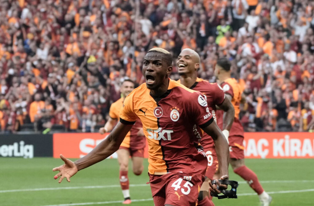 Victor Osimhen scores as Galatasaray retain Turkish top flight title