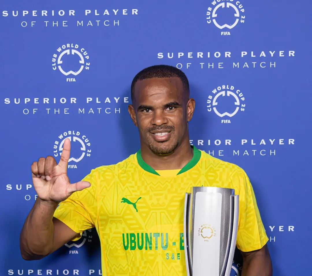 Mamelodi Sundowns striker Rayners reflects on FIFA Club World Cup goal