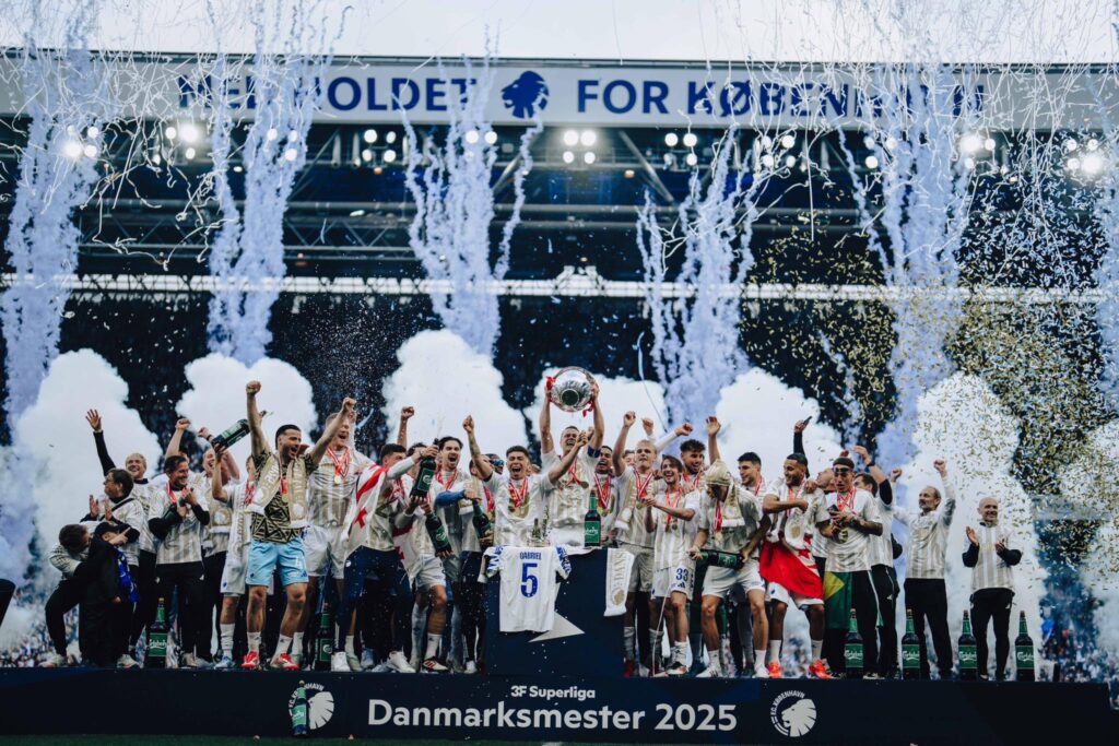 Elias Achouri leads FC Copenhagen to the title with a goal and assist against Nordsjælland