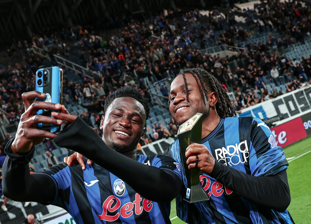 Ademola Lookman satisfied after helping Atalanta clinch Champions League qualification