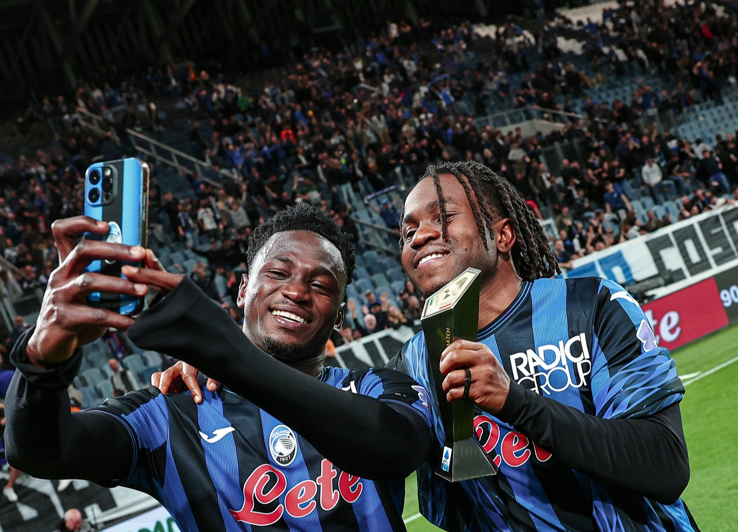 Ademola Lookman satisfied after helping Atalanta clinch Champions League qualification